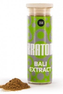 Kratom Bali 15x Extract (Mitragyna speciosa), 3 grams