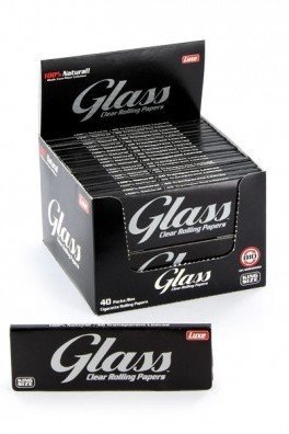 Glass Rolling Papers Transparent King Size