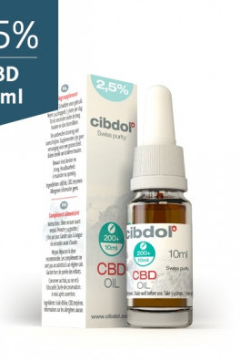 Cibdol CBD Oil (2.5% CBD)